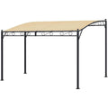 Linea essenziale tende protettive in metallo impermeabile beige