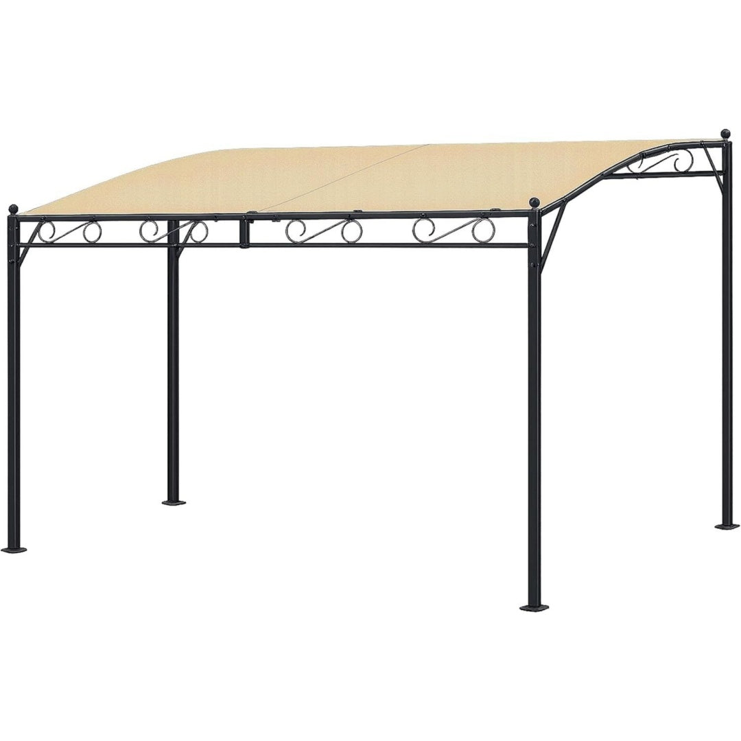 Linea essenziale tende protettive in metallo impermeabile beige