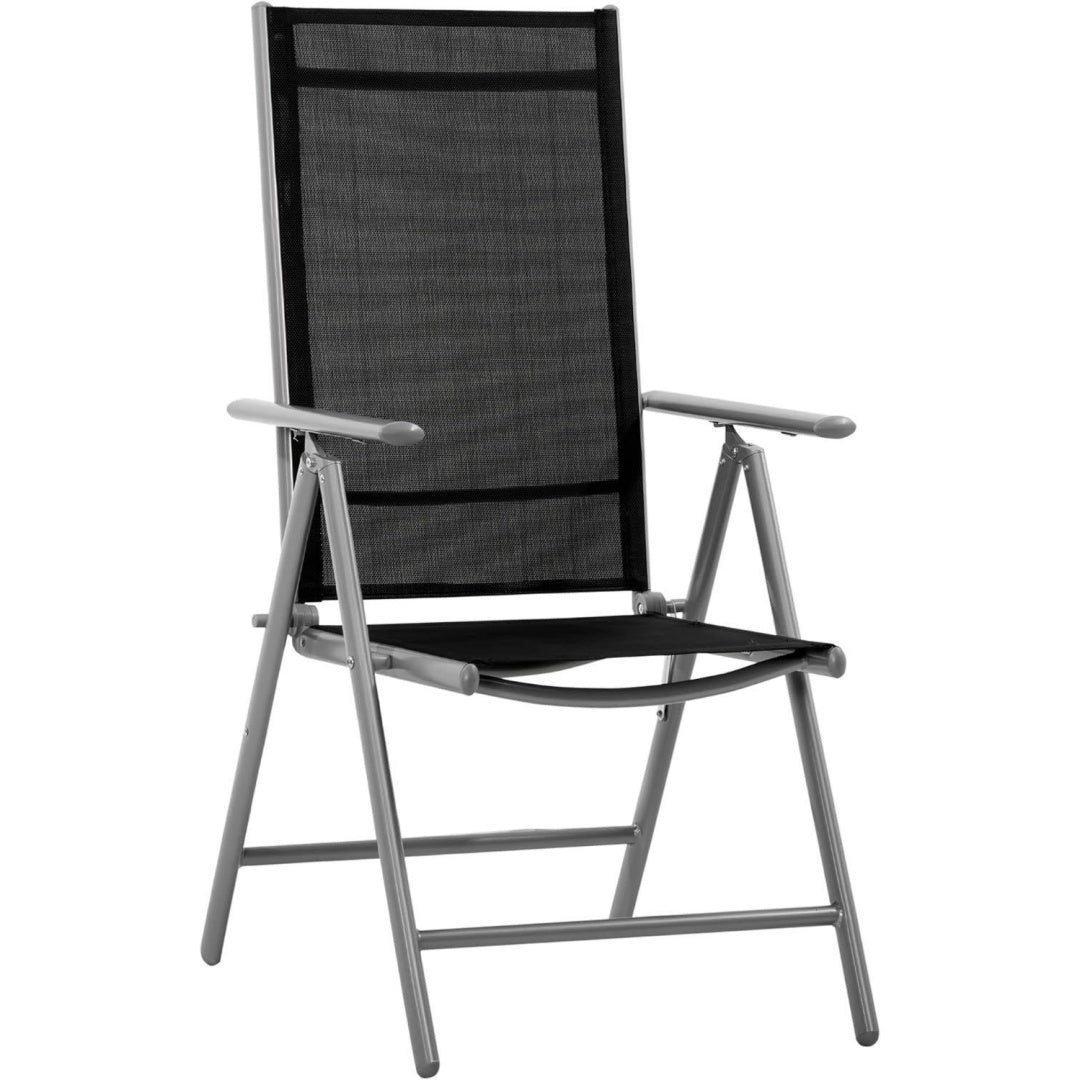 Stile raffinato sedie per tavolo da giardino pieghevole regolabile
