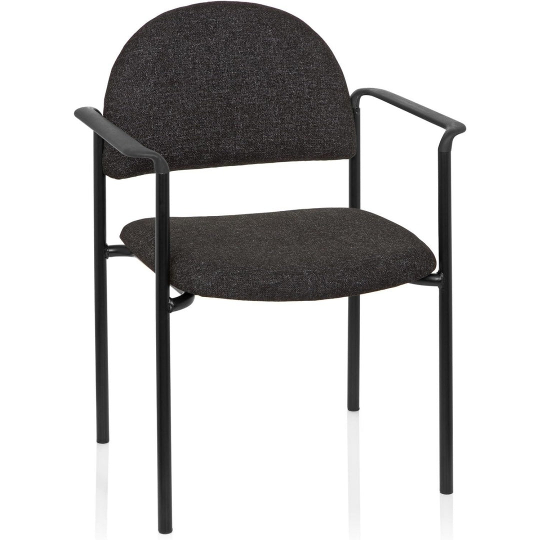 Design versatile sedie per sala d attesa impilabile nero