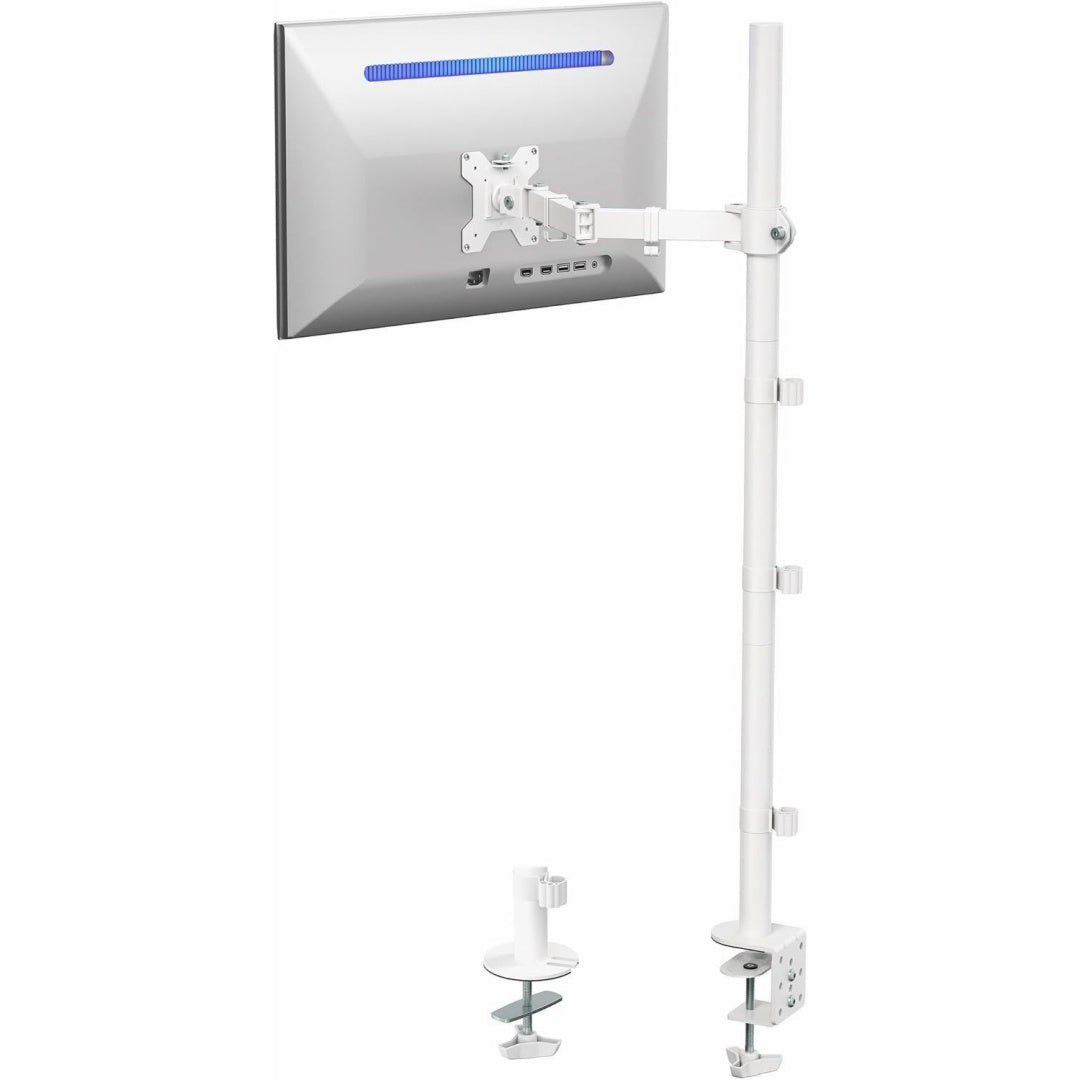 Design versatile bracci per monitor bianco
