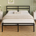 Finitura armoniosa strutture letto in ferro nero