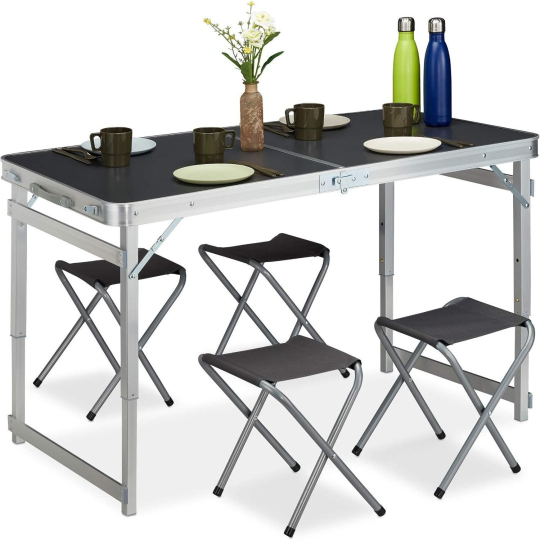 Eleganza pratica tavoli da picnic pieghevole regolabile