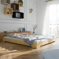 Accento naturale letti in legno