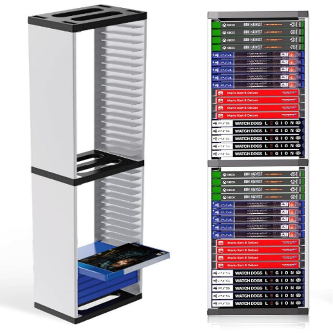 Stile raffinato porta cd modulari blu