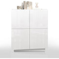Profilo moderno credenze in legno bianco