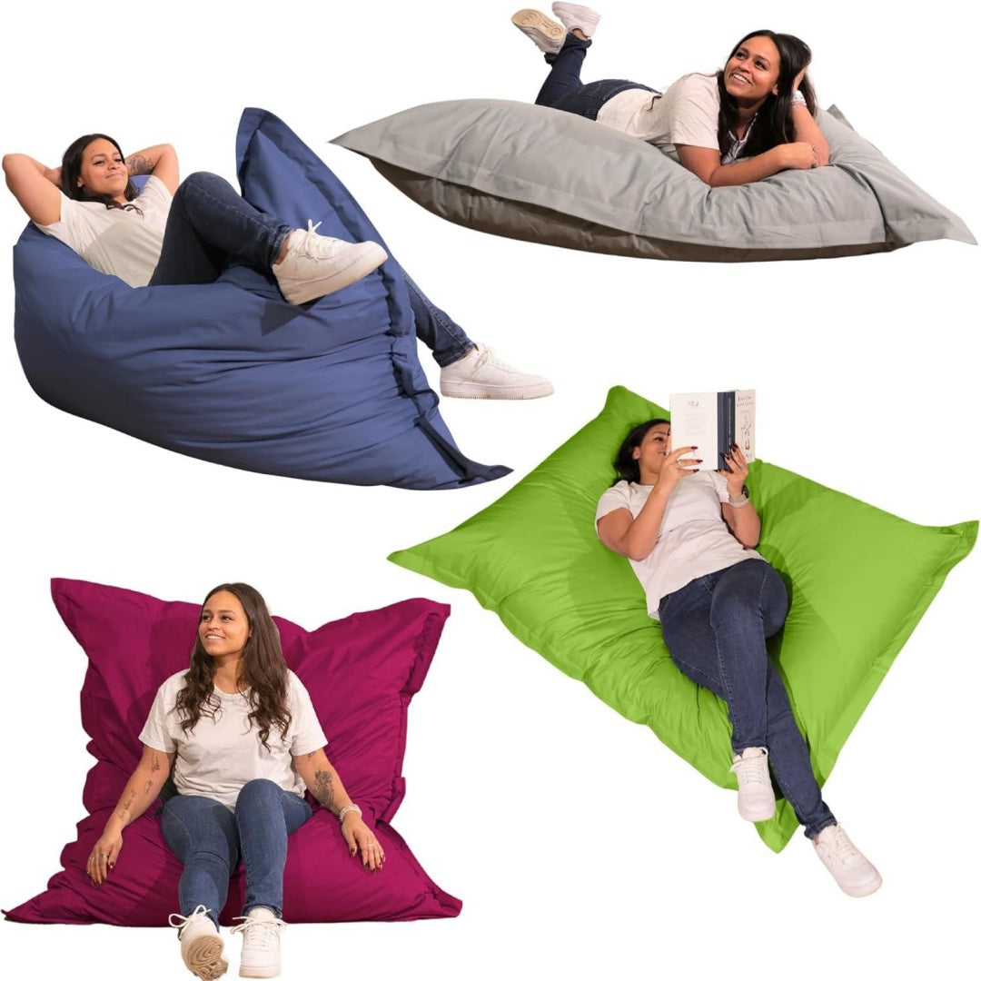 Profilo moderno sedie beanbag impermeabile da esterno