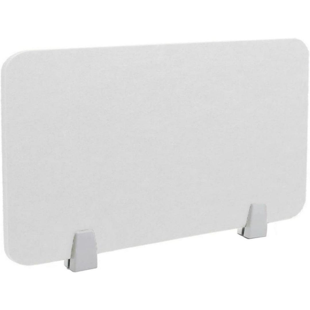 Linea essenziale divisori in tessuto bianco
