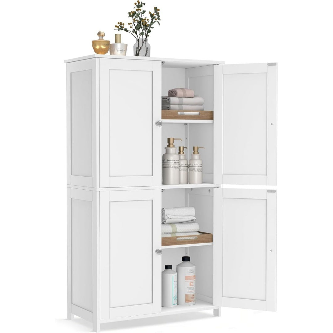 Stile raffinato mobili a colonna bianco