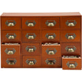 Finitura armoniosa armadi archivio in legno marrone