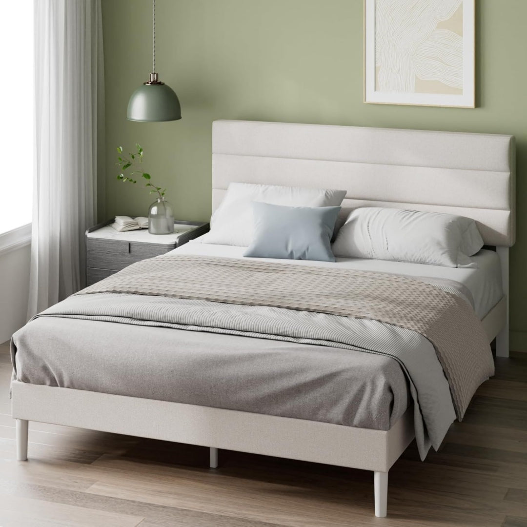 Profilo moderno letti in legno bianco